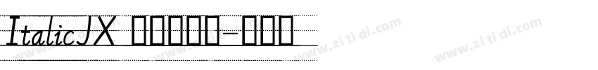 ItalicJX 意大利斜体字体转换